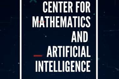 CMAI spotlight video Center for Mathematics and Artificial Intelligence