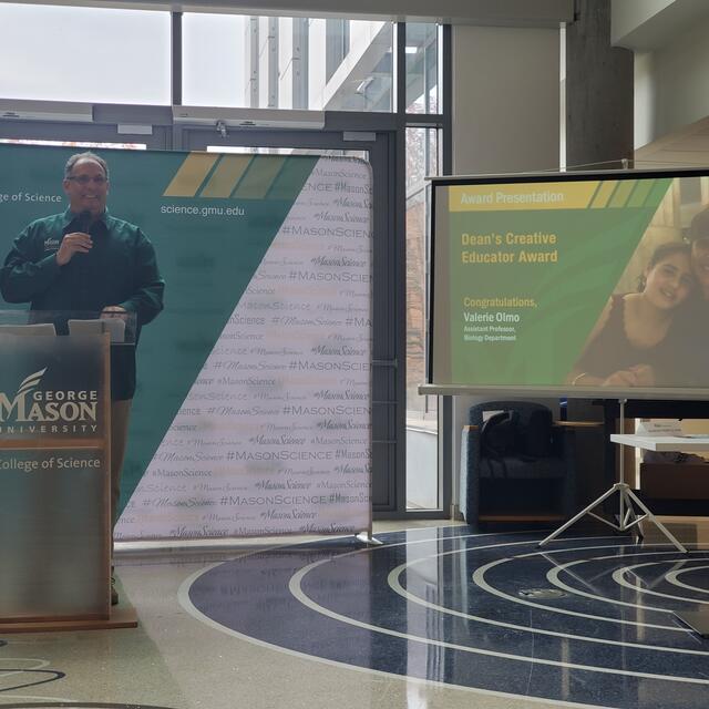 Dean Fernando Miralles Wilhelm presents at Celebration of Success