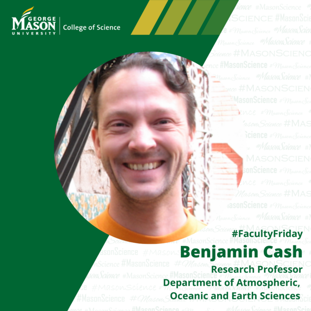 Benjamin Cash, AOES, #FacultyFriday