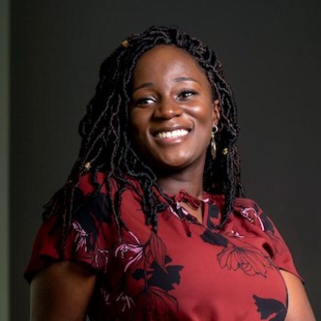 Gifty Mensah, PhD student, Biology, SSB