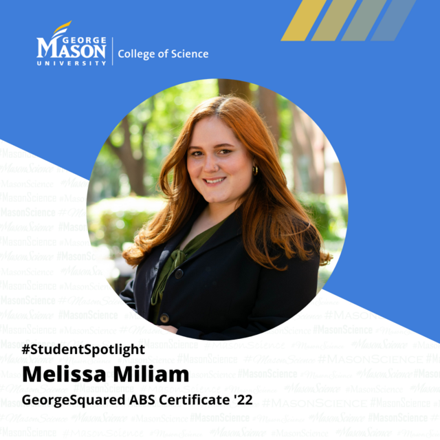 Melissa Miliam, Student spotlight, georgesquared