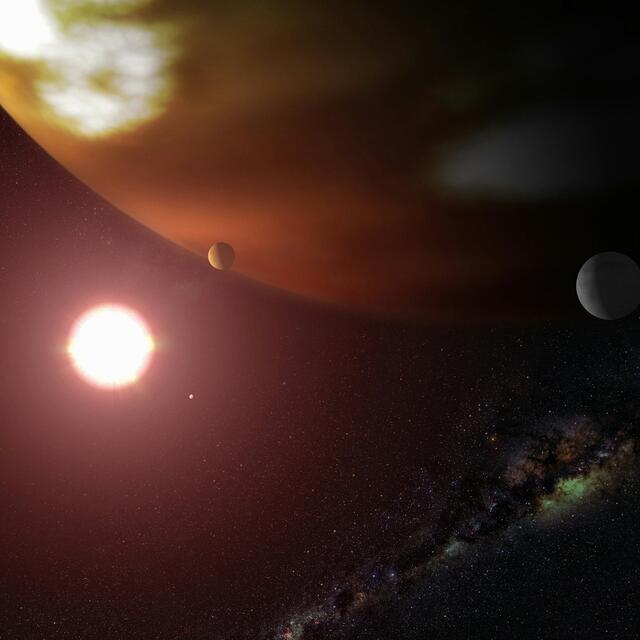 NASA image of planets 