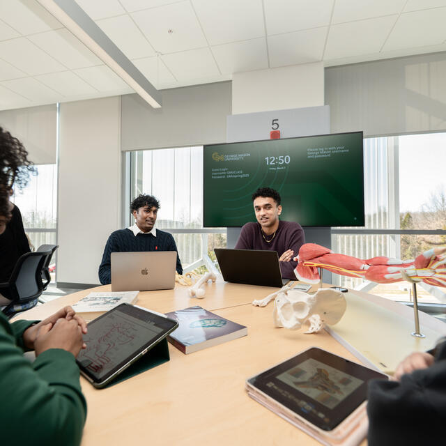 Students in class in LSEB