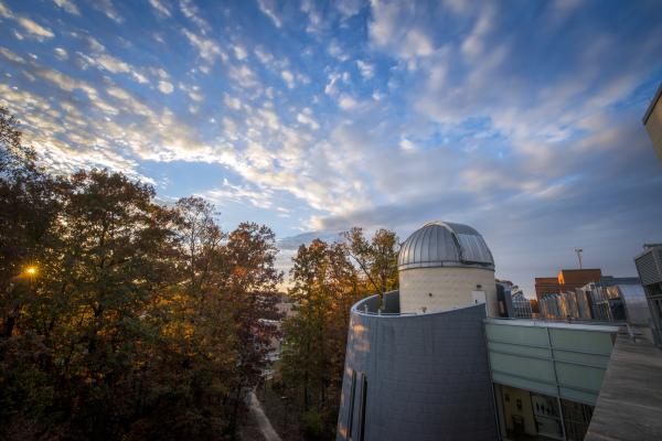 Landscape image of the observatory