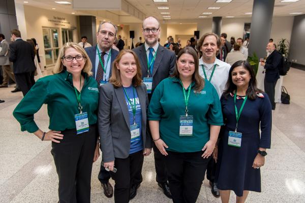 Tracy Mason, (left) with George Mason University team at the 2019 DHS Centers of Excellence Summit