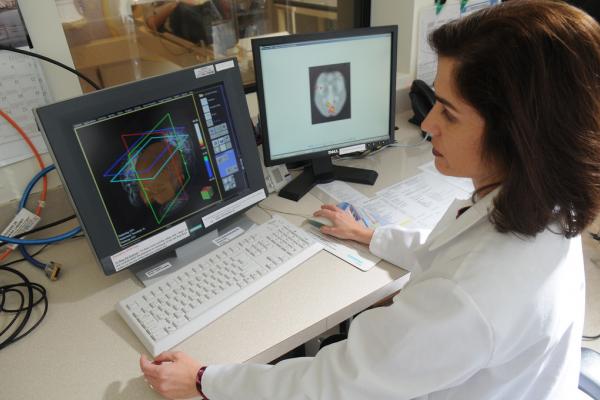 Krasnow Institute for Advanced Study magnetic resonance imaging scanner.