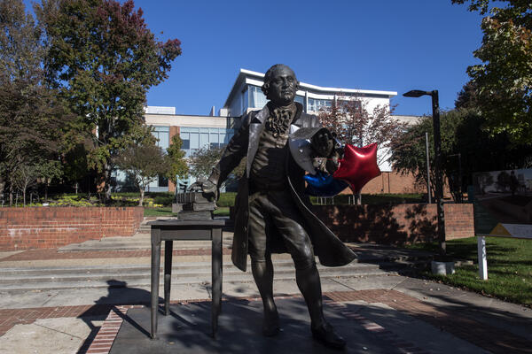 Mason Statue