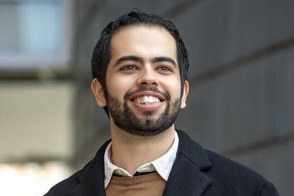 Image of João Felipe Sousa Pereira. Photo by Evan Cantwell/Office of University Branding