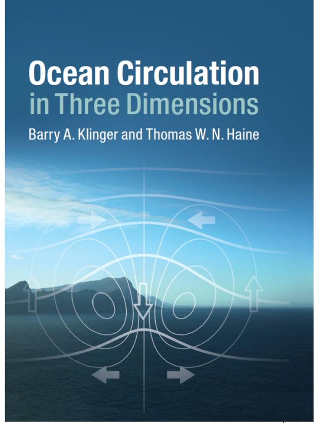 Ocean Circulation in Three Dimensions (cover)