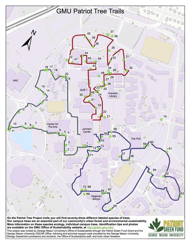 Arboretum Map (2015)