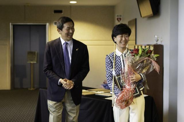 Provost S. David Wu and Dr. Younsung Kim