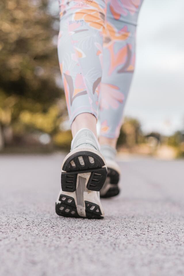 Woman walking