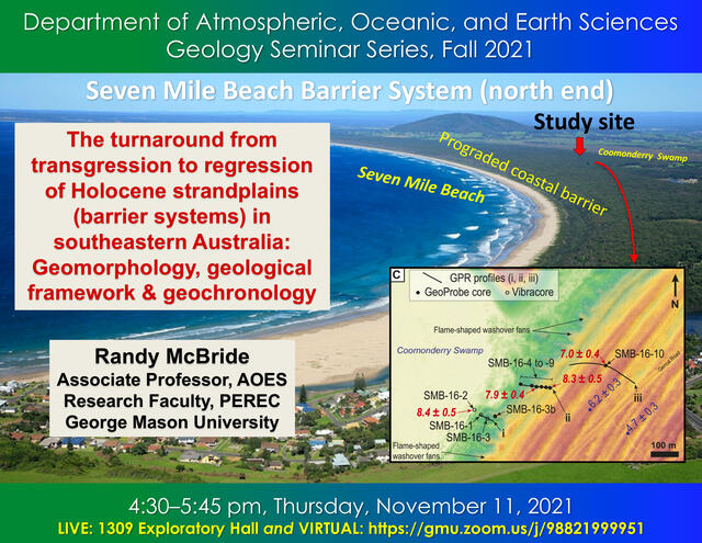 AOES GEOL Seminar Nov 11 McBride Flyer 