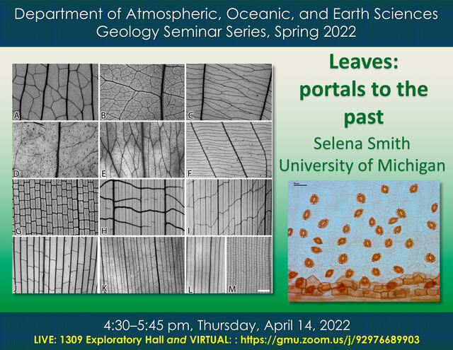 14 Apr (GEOL) Smith AOES Seminar Flyer 