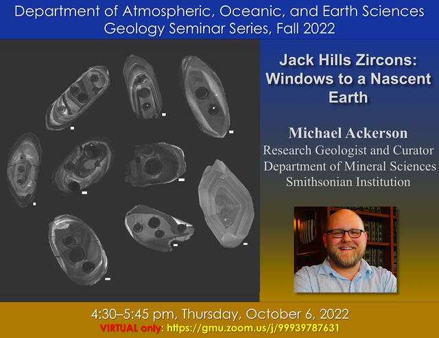 GEOL Seminar Fall 2022 Zircons Poster