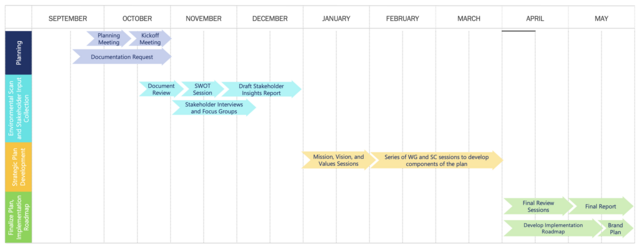 Strategic Planning Timeline
