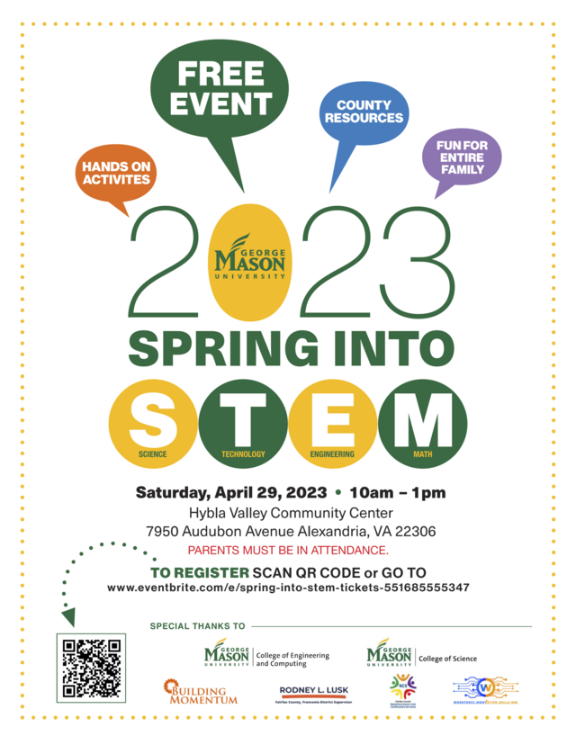 Spring into STEM flyer