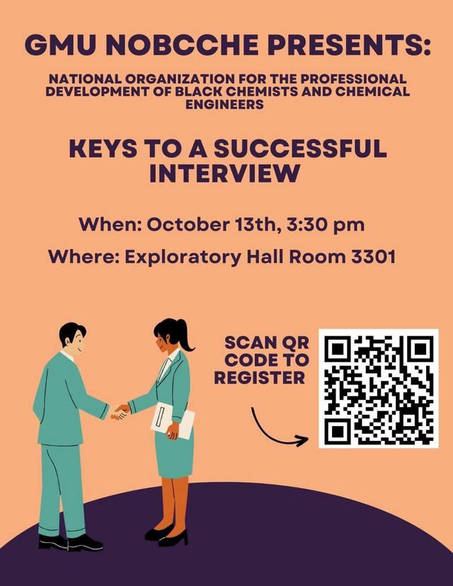 NOBCChE interview workshop poster