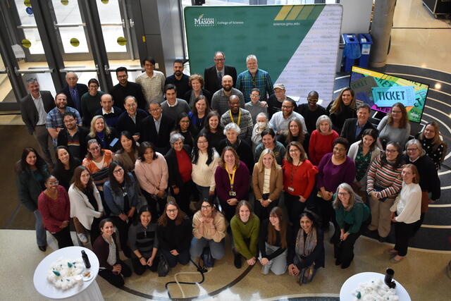 Mason Science faculty and staff group photo