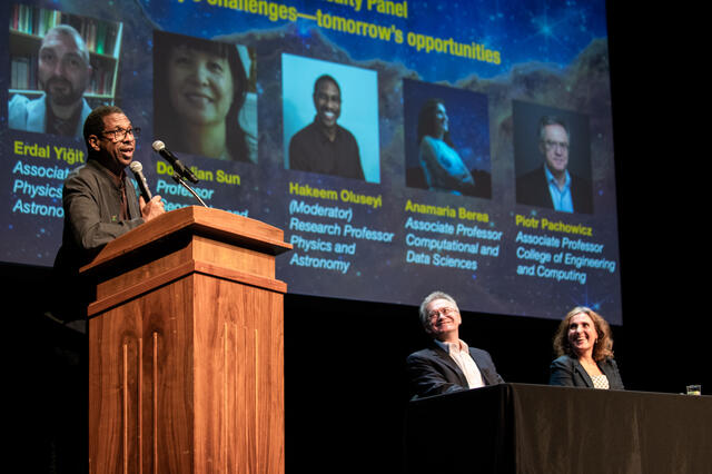 George Mason faculty speaking at George Mason's Space Day 2024