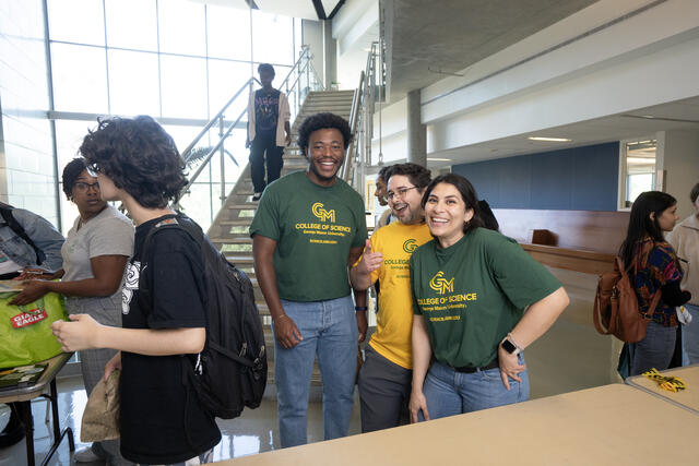 Students smiling at ScienceConnect 2024