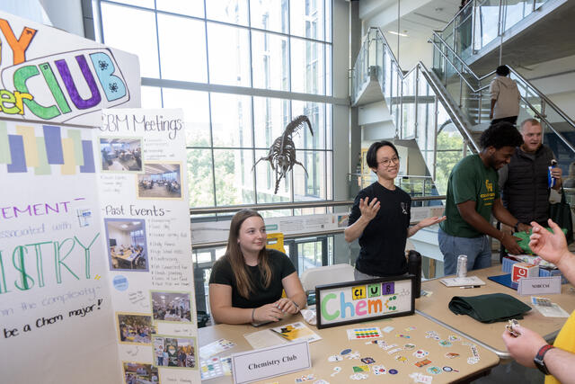 Student orgs share their experiences and opportunities at ScienceConnect 2024