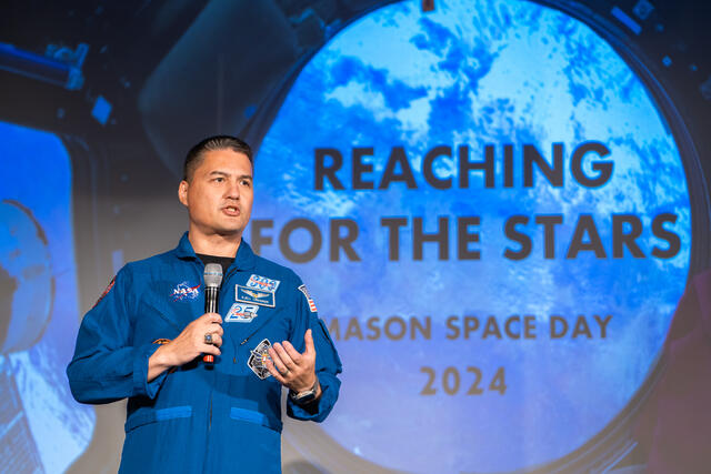 Astronaut Kjell Lindgren at Space Day 2024