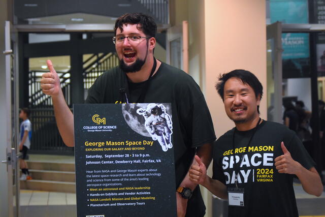 Volunteers at Space Day 2024