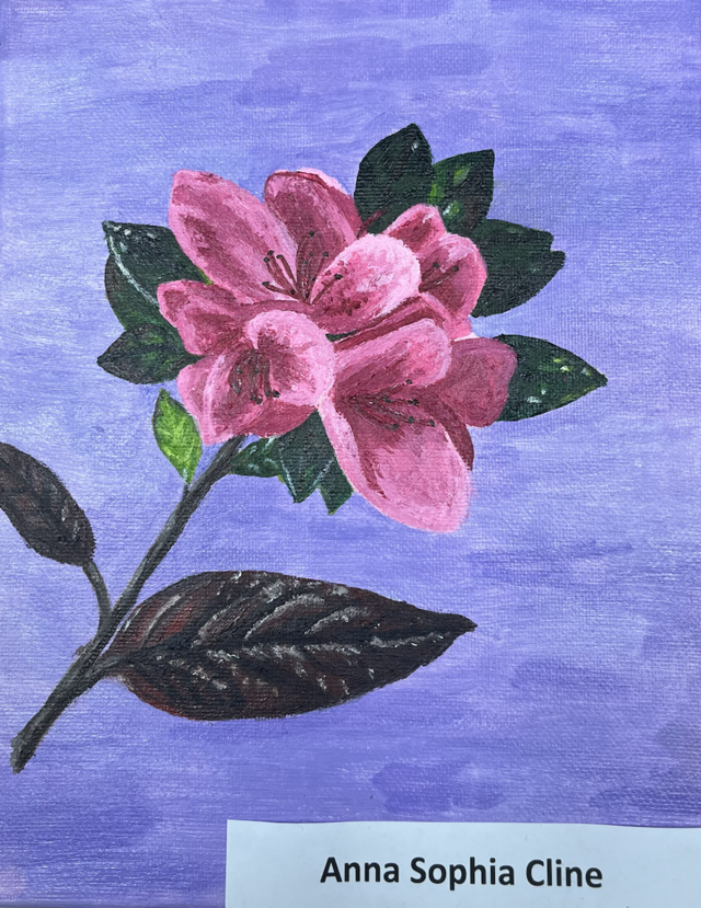 Painting of a flower