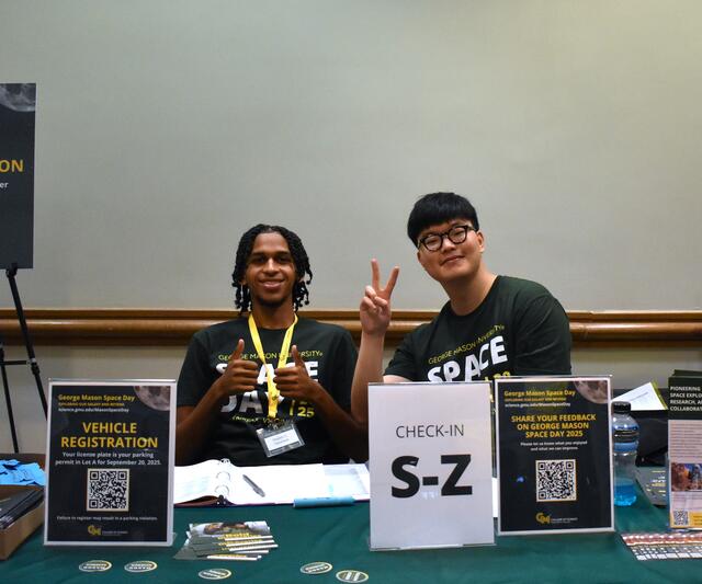 George Mason Space Day wouldn’t have been possible without the incredible support of our volunteers — many of whom are current Physics and Astronomy students.