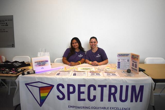 Student orgs, including SPECTRUM, attended ScienceConnect 2025