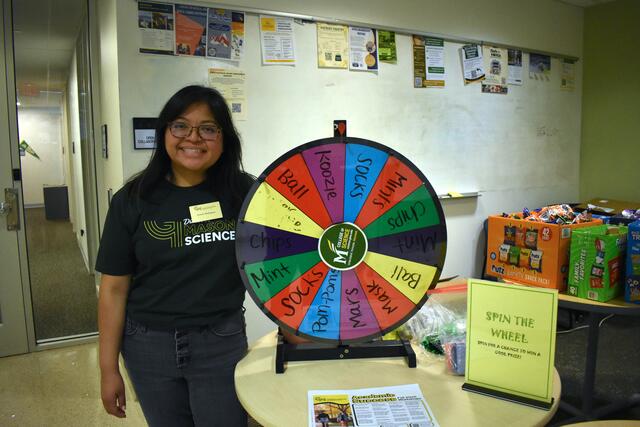 Students had the opportunity to win prizes through games at ScienceConnect 2025