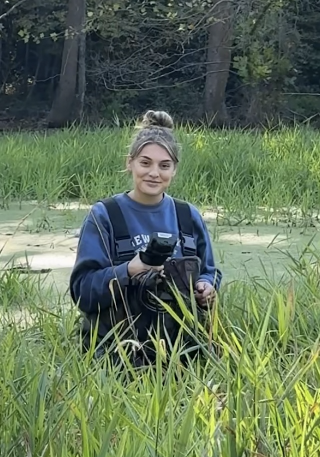 Environmental Science major Rylee Ledoux