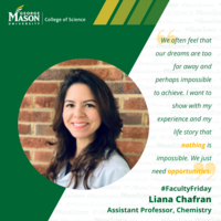 Liana Chafran, Chemistry, #FacultyFriday