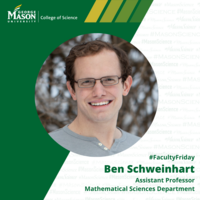 Benjamin Schweinhart, Math, #FacultyFriday