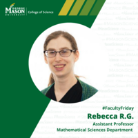 Rebecca RG, Math, Faculty Friday