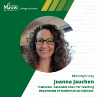 Faculty Friday, Joanna Jauchen, Mathematical Sciences