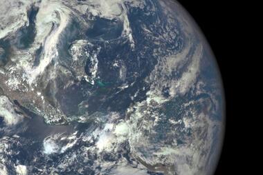 Satellite image of earth