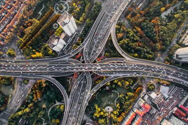 Image of highways. Photo by Denys Nevozhai on Unsplash.