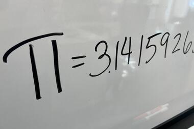 Image of Pi equation