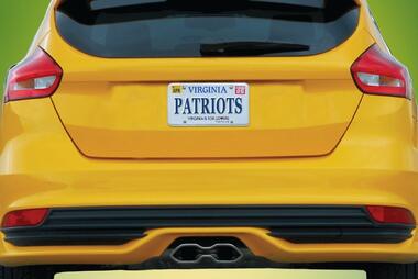 license plate patriots