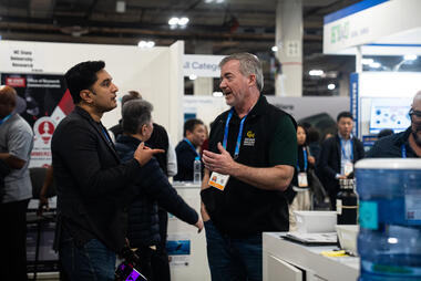 Dean Edwards at CES in January 2026. 