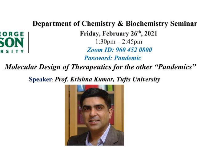 Prof. Krishna Kumar, Tufts University