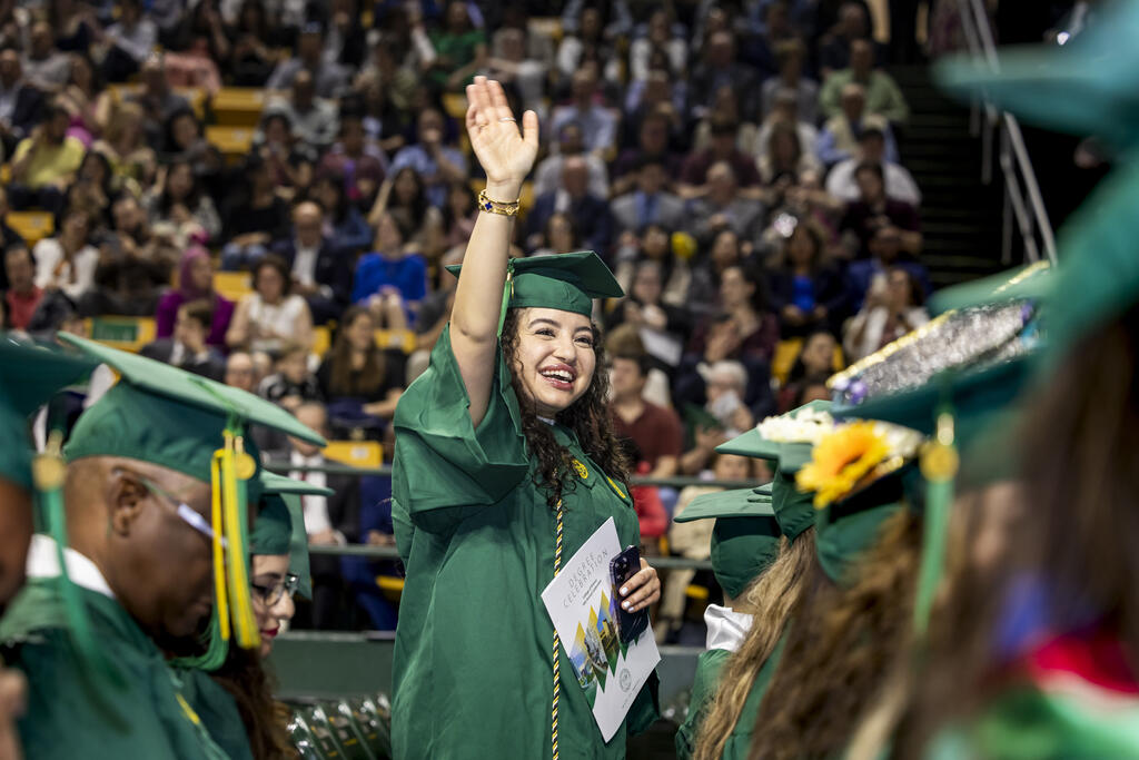 College of Science graduation